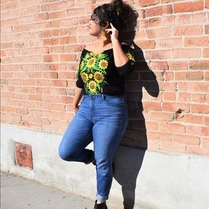 Off the shoulder top